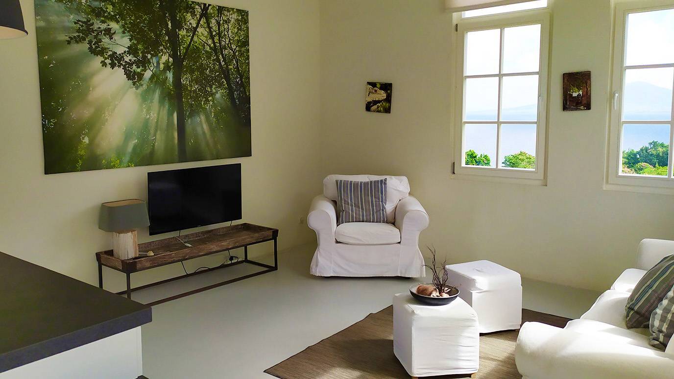 Pietermaai Boutique Hotel - Classic  Pietermaai Boutique Hotel - Classic Living Room and TV